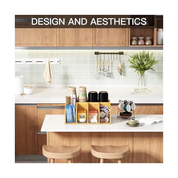   Coffee-Station-Organizer-Coffee-Bar-Organizer-for-Countertop-Farmhouse-Coffee-Caddy-with-Removable-Dividers-Office-Coffee-Bar-Accessories-and-Organizer-for-Coffee-Pods-Syrup-Cups-and-Stirrer