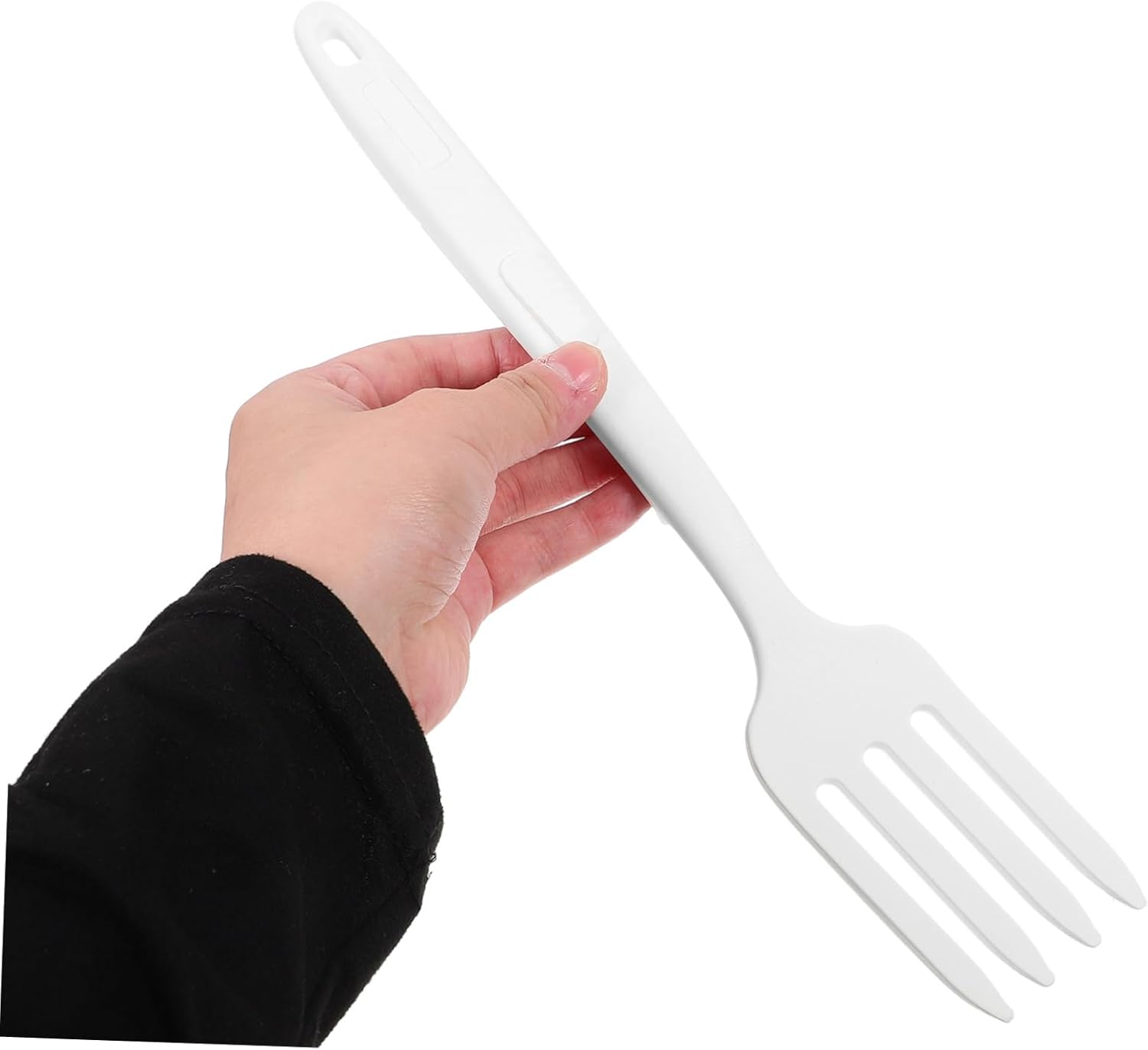 SHOWERORO 2pcs Heat Resistant Silicone Dinner Forks