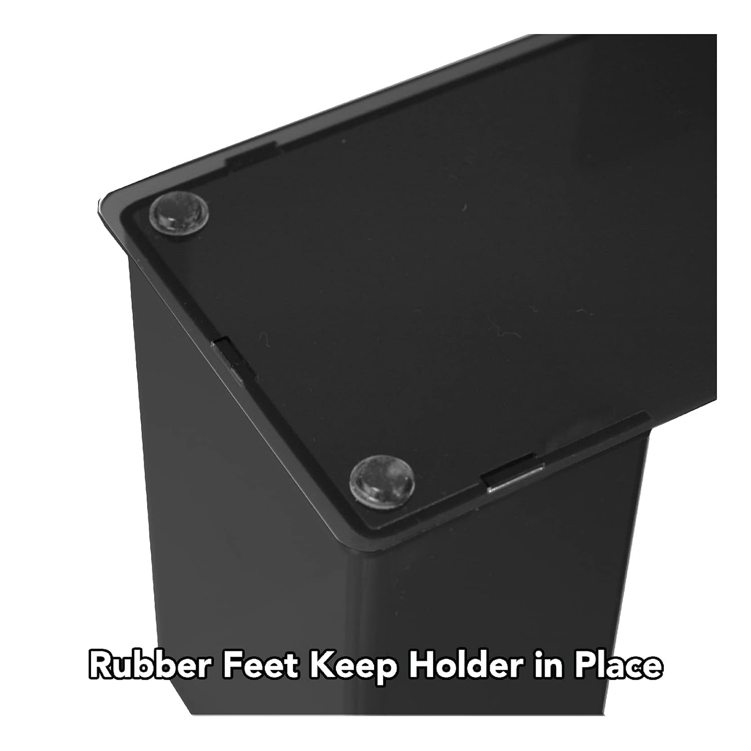 TrippNT 52914 Black Countertop Paper Towel Holder