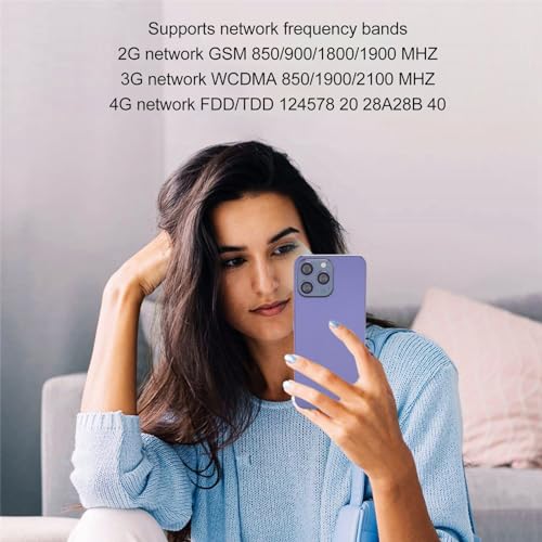 Cuifati I15 Pro Max Smartphone für Android 13, 6,6 Zoll HD-Großbildschirm, 6 GB RAM, 128 GB ROM, 8 MP 24 MP Dual-Kamera, Dual Card Dual Standby Ultra Slim 4G Entsperrtes Mobiltelefon – Bild 8