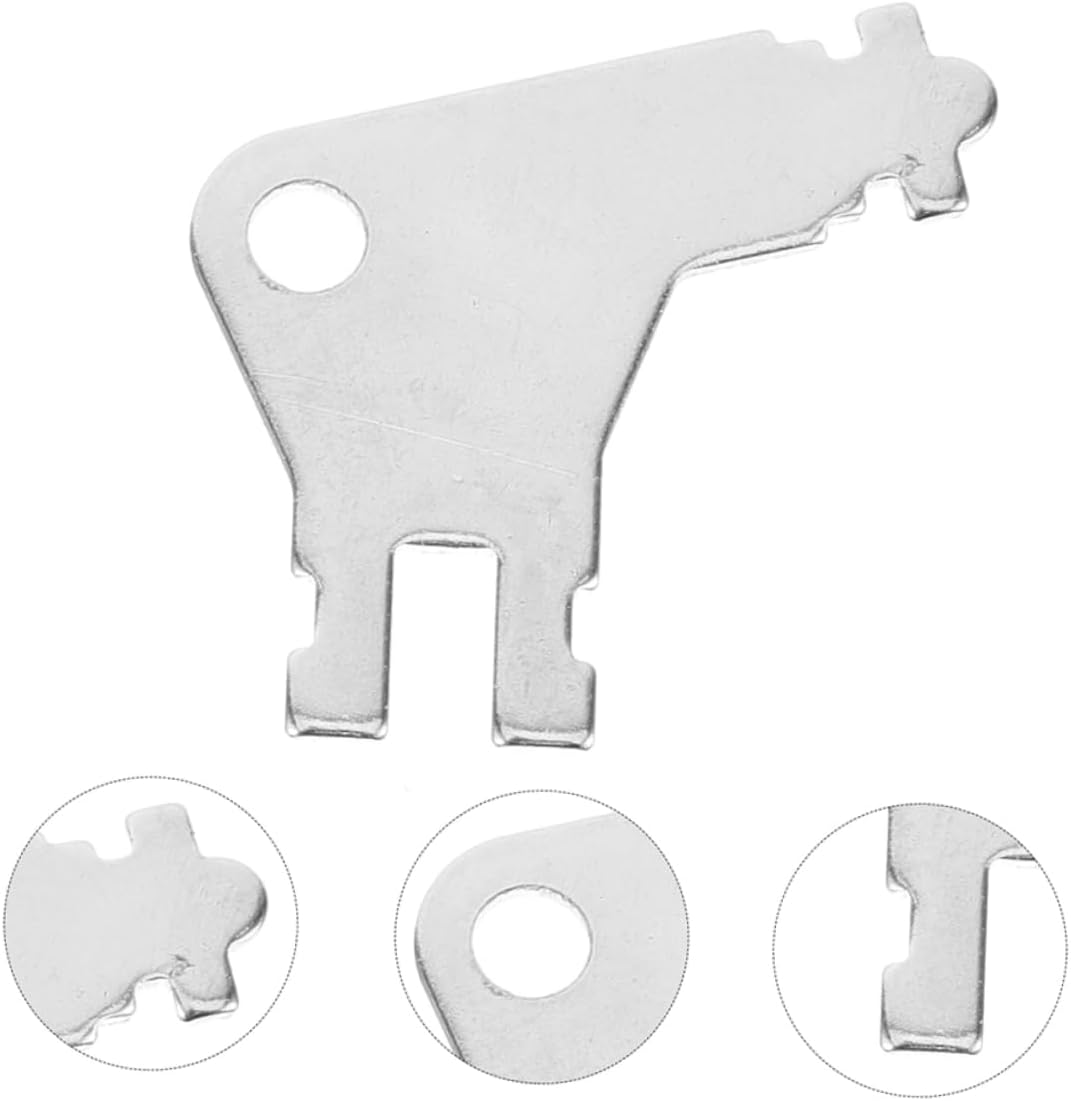 6-Pack Durable Metal Commercial Toilet Paper Dispenser Keys