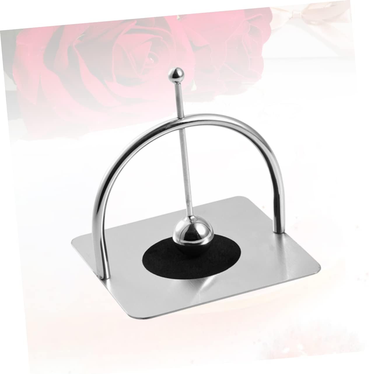 Stainless Steel Napkin Holder with Pivoting Arm