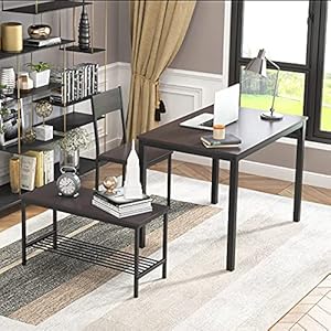 soges Dining Table Set for 4 433 inch Kitchen Table Set with Chairs and Bench 4 Piece Dining Room Table Set for Small Space Apartment Restaurant Rustic Oak