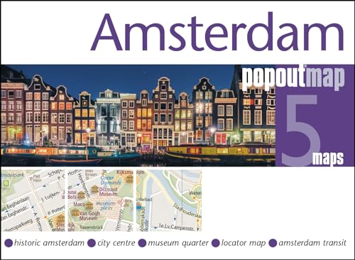 Amsterdam PopOut Map: Popout Double (PopOut Maps)