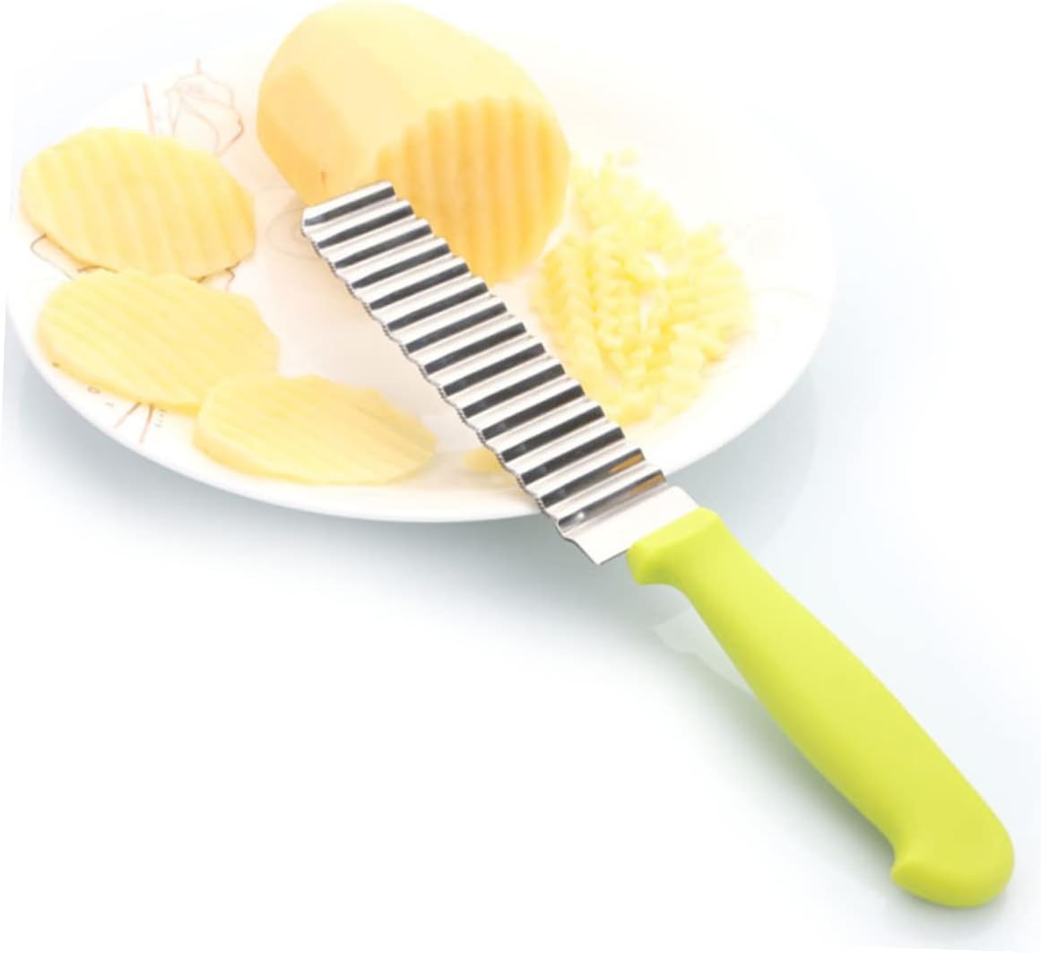 Stainless Steel Potato Freyr Cutter -Professional Kitchen Chopper for Potatoes More