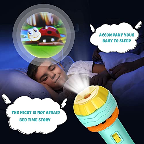Graphene-Bedtime-Fun-Kids-Slide-Projector-Torch-Premium-ABS-Materials-Easy-to-Use-Interchangeable-Slides-Versatile-Flashlight-for-Nighttime-Safety-The-Perfect-Sleep-Companion-for-Children