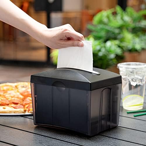 75x6x63 inch Napkin Holders Compact Tabletop Napkin Disperser for Easy Access