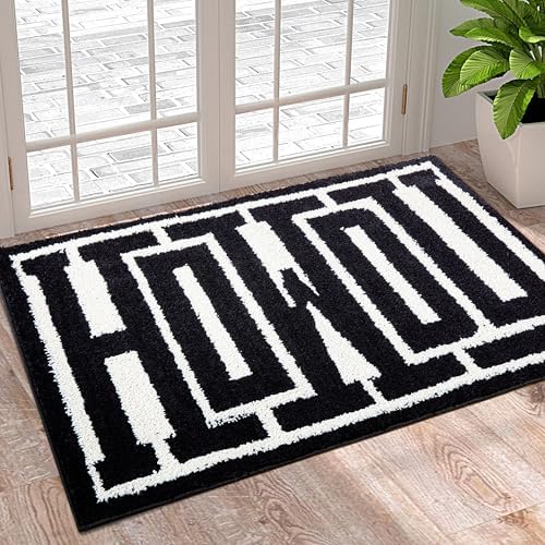 RoomTalks Washable Howdy Rug Indoor Doormat