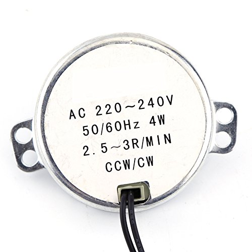 Tyenaza Moteur synchrone 220-240V AC Motoréducteur synchrone 4W CW/CCW(2.5-3RPM) - Les Beatles, Paul McCartney, John Lennon, RIngo Starr, George Harrison Tyenaza Moteur synchrone 220-240V AC Motoréducteur synchrone 4W CW/CCW(2.5-3RPM)