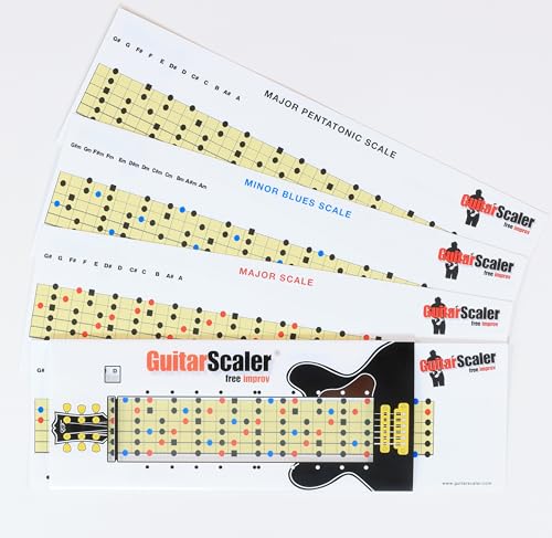GUITARSCALER- METHODE DE GUITARE : solos, impros, gammes