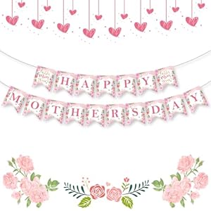 Happy Mothers Day Banner – Pi...