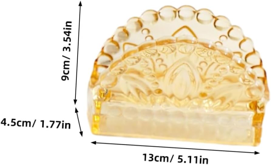 Durable Glass Napkin Holder for Dining