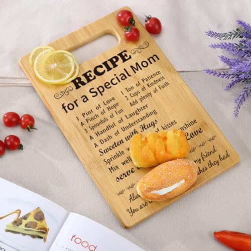 Birthday Gifts for Mom from Daughter Son, First Time Mom Gifts, Best Gifts for Step Mom, Bonus Mom, Stepmother, Mama, Unique Mom Gifts for Mom Christmas, New Mother Cutting Board Gift - Image 8