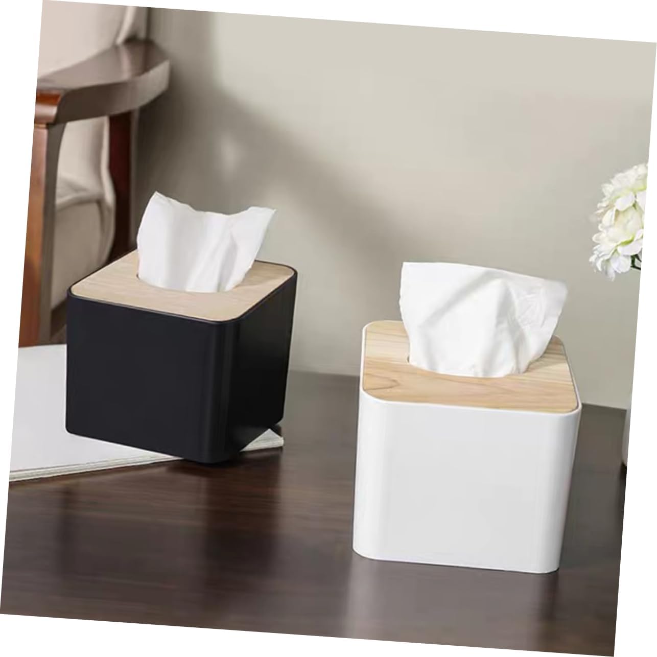 Holibanna Tissue Box Decorative Napkin Organizer