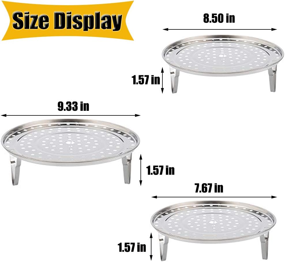 Stainless Steel Steaming racks 304 -duration