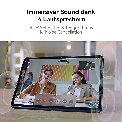 HUAWEI MatePad 11,5 Zoll Tablet, 2K FullView Display, WiFi 6, 6GB+128GB, 7700 mAh Akku, 6,85 mm dünnes Unibody-Metallgehäuse, grau – Bild 6