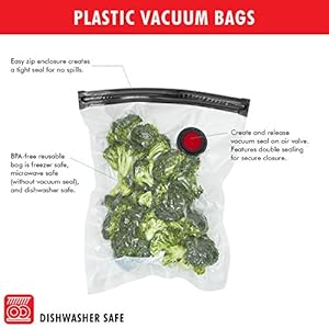 ZWILLING Fresh Save Vacuum Sealer Machine Starter Set with Airtight Food Storage Container Glass Sous Vide Bags Meal Prep