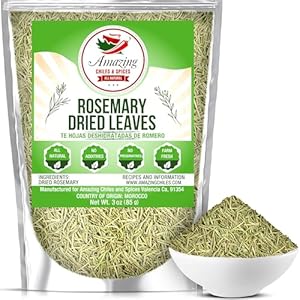 Dried Rosemary Leaves, 3 oz. Premiu...
