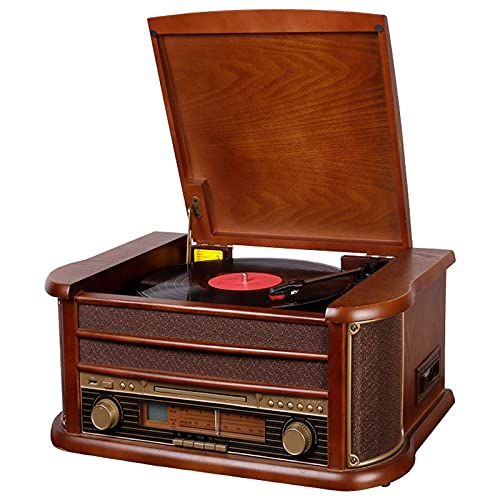 YTGDBDG Tourne-Disque Vintage, Tourne-Disque phonographe Compatible avec Les enregistrements 18/25/30 cm, Platine Vinyle Compatible Lecture MP3 USB, Lecteur CD et Cassette, Radio - Les Beatles, Paul McCartney, John Lennon, RIngo Starr, George Harrison YTGDBDG Tourne-Disque Vintage, Tourne-Disque phonographe Compatible avec Les enregistrements 18/25/30 cm, Platine Vinyle Compatible Lecture MP3 USB, Lecteur CD et Cassette, Radio