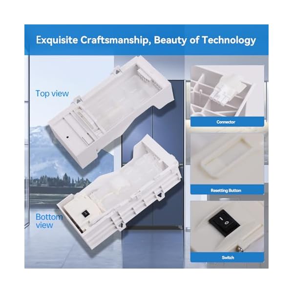   W11455232-Refrigerator-Ice-Maker-Compatible-with-Whirlpool-WRQA59CNKZ-Kitchen-Aid-KRQC506MPS00-Replace-W11397137-W11397055-4962306-AP6990738-PS16220914-EAP16220914