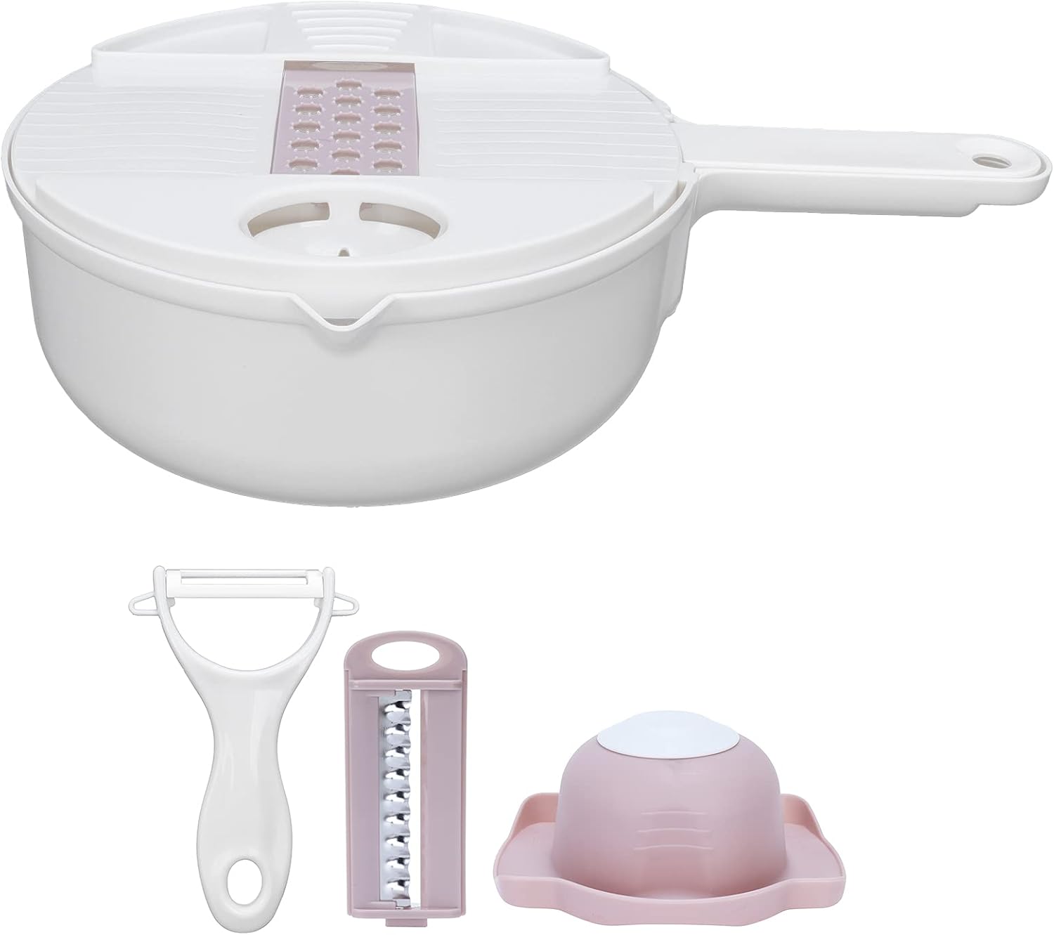 Effortless 12-in-1 Vegetable Chopper with container