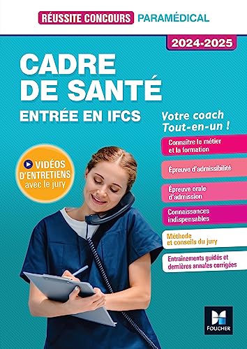 Réussite Concours - Cadre de santé - Entrée en IFCS - Préparation complète 2024-2025