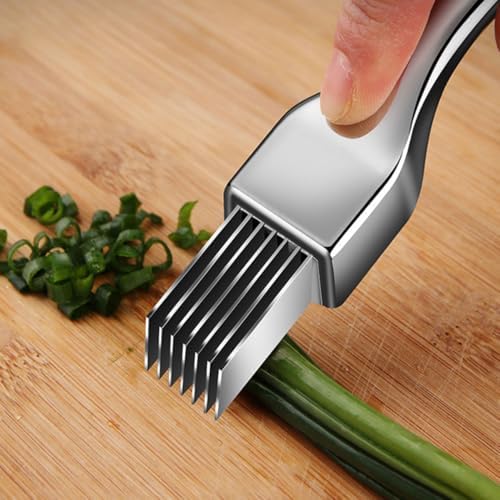 Stainless Steel Onion Shallot Slicer