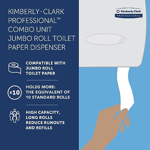 Wall Mounted Jumbo Roll Toilet Paper Dispenser Kimberly-Clark Professional