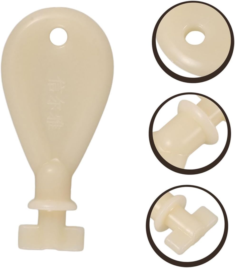 FELTECHELECTR Commercial Toilet Paper Dispenser Key Sturdy Plastic Design Modern Effortless Use