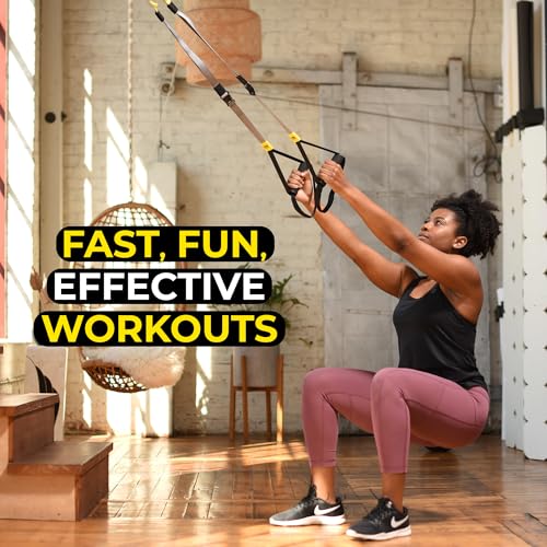 TRX GO Suspension Coach System, Full-Physique Exercise for All Ranges & Targets, Light-weight & Moveable, Quick, Enjoyable & Efficient Exercises, Residence Gymnasium Gear or for Out of doors Exercises, Gray - Image 5