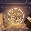   Coffee-Neon-SignCoffee-and-Tea-Neon-SignsDimmable-LED-Coffee-Bar-Hanging-Wall-Art-Sign-for-Coffee-StationTea-BarRestaurantsFarmhouseKitchen-Decoration118-118-inch-Neon