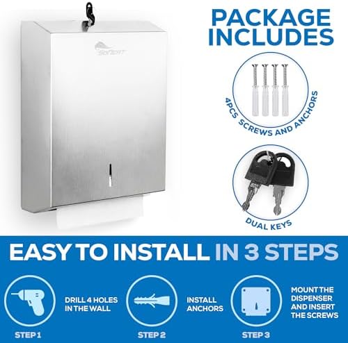 Strong Efficient Paper Towel Holder