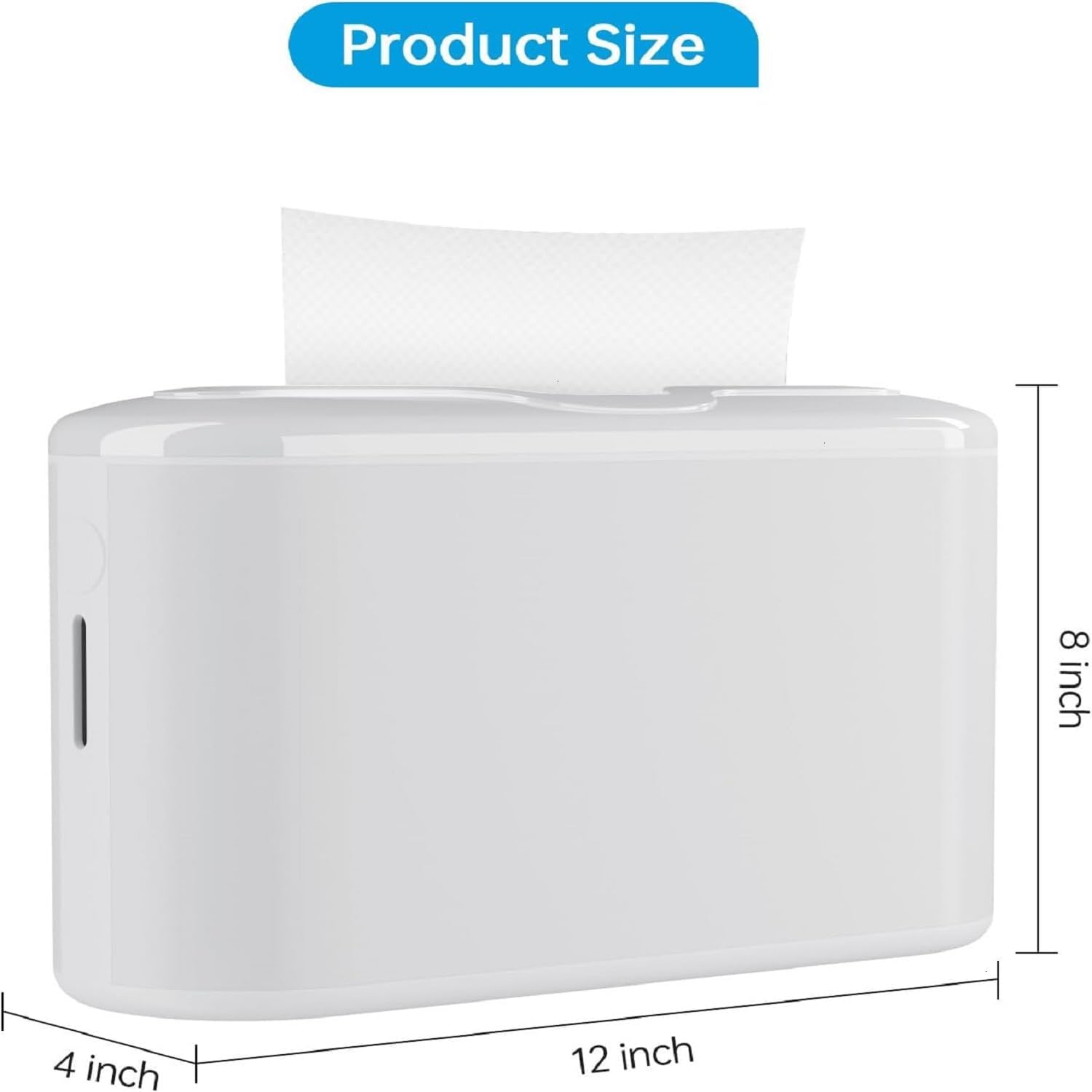 June Fox Countertop Paper Towel Dispenser Multifold for Kitchen Bathroom Office