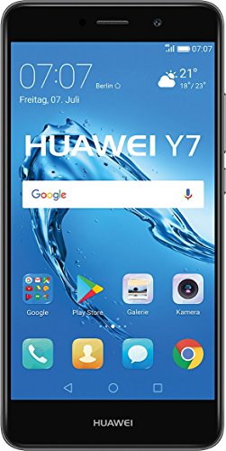 Huawei 51091RMB Y7 Smartphone (14 cm (5,5 Zoll) Display, 16 GB Speicher, Android 6.0) grau – Bild 3