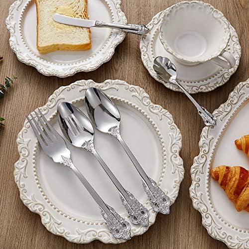 KEAWELL 5-Piece Stainless Steel Hostess Serving Set Dishwasher Safe Elegant Design