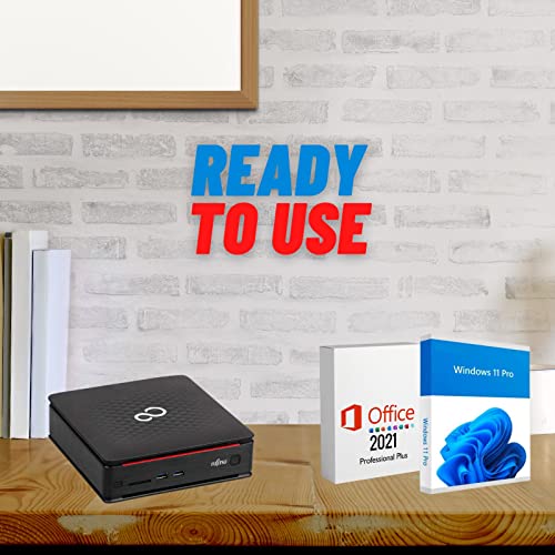 Fujitsu, Sofort einsatzbereit, PC, Intel i5, 8 GB RAM, SSD, 256 GB, PC Desktop mit Office 2021, Windows 11 Pro und WLAN-Stick (überholt) – Bild 4