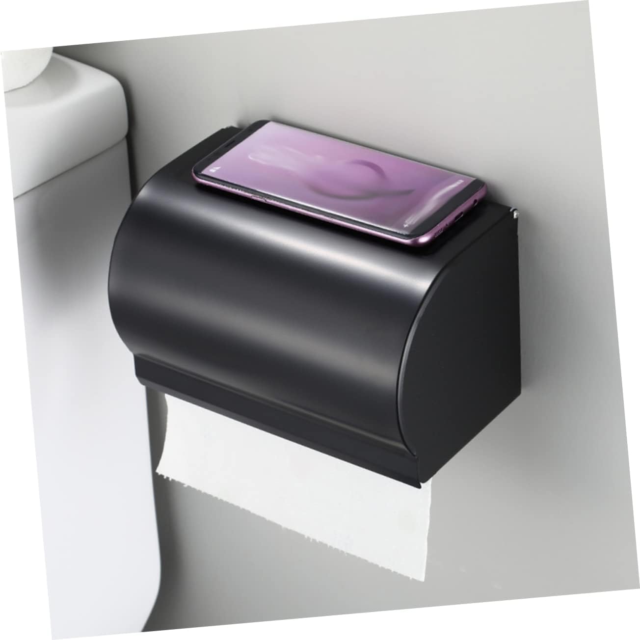 European Black Toilet Paper Holder
