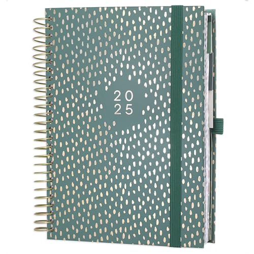 Boxclever Family Life Book 2025 Diary A5 week to view with 7 Columns. 16 Month A5 diary 2025 week to view runs mid-Aug’24-Dec’25. Boxclever Diary 2025 Planner with Shopping Lists & Stickers