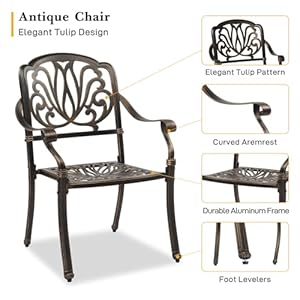   VINGLI-Outdoor-Dining-Chairs-Set-of-4-Cast-Aluminum-Stackable-Patio-Chairs-Set-of-4-Patio-Furniture-Aluminum-Outdoor-Chairs-for-Backyard-Poolside-Balcony-Bronze-Without-Cushion
