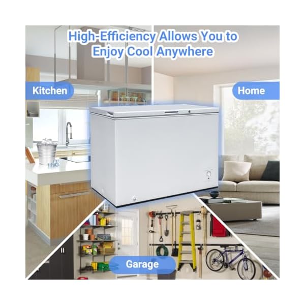   Smad-Chest-Freezer-10-Cu-Ft-Large-Deep-Freezer-with-Lock-and-3-Removable-Basket-Adjustable-Thermostat-Low-Noise-Garage-Ready-Chest-Freezer-for-Home-Kitchen-and-Basement-White