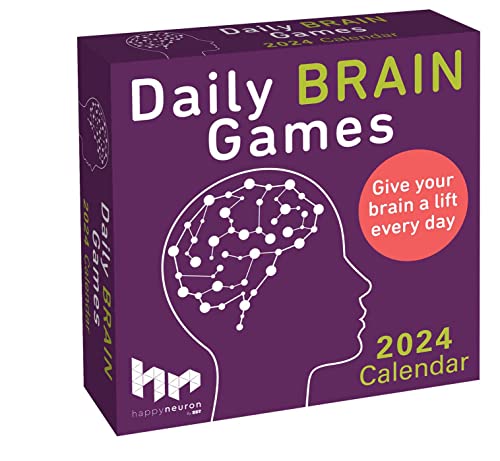 Daily Brain Games 2024 Day-to-Day Calendar: Give your brain a lift every day