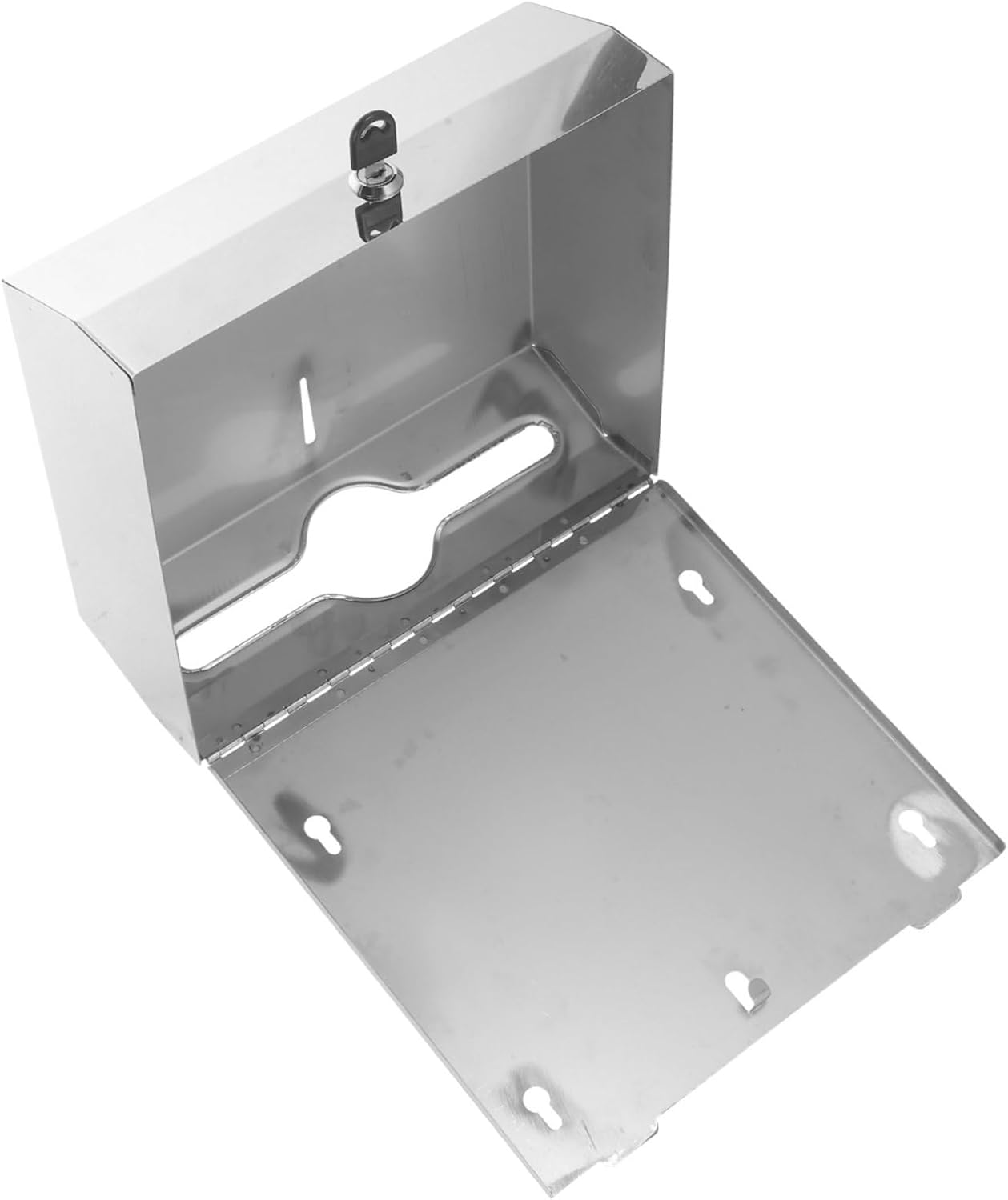Elegant Stainless Steel Wall-Mounted Toilet Paper Holder