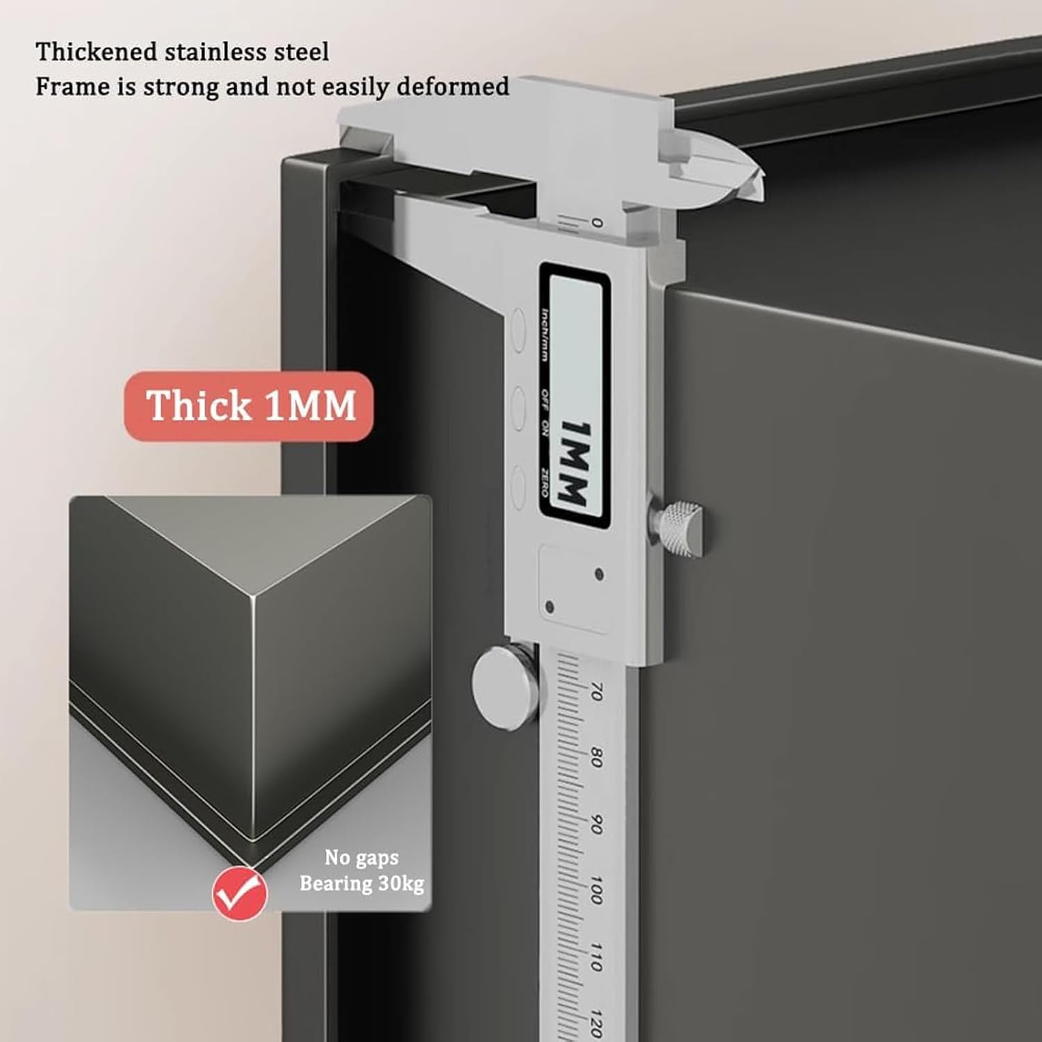 Stylish and Space-Saving Stainless Steel Towel Holder for Restrooms