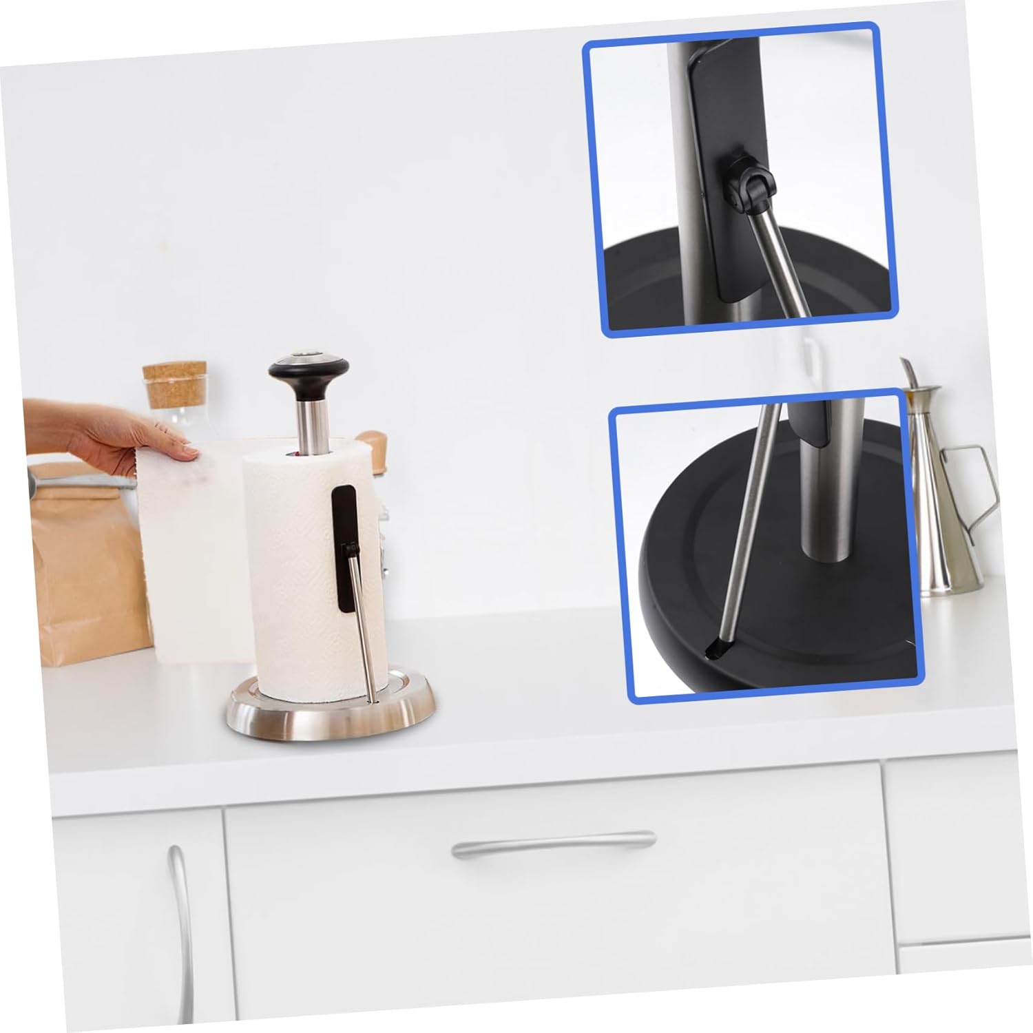 Sturdy Roll Paper Towel Holder Easy to Use