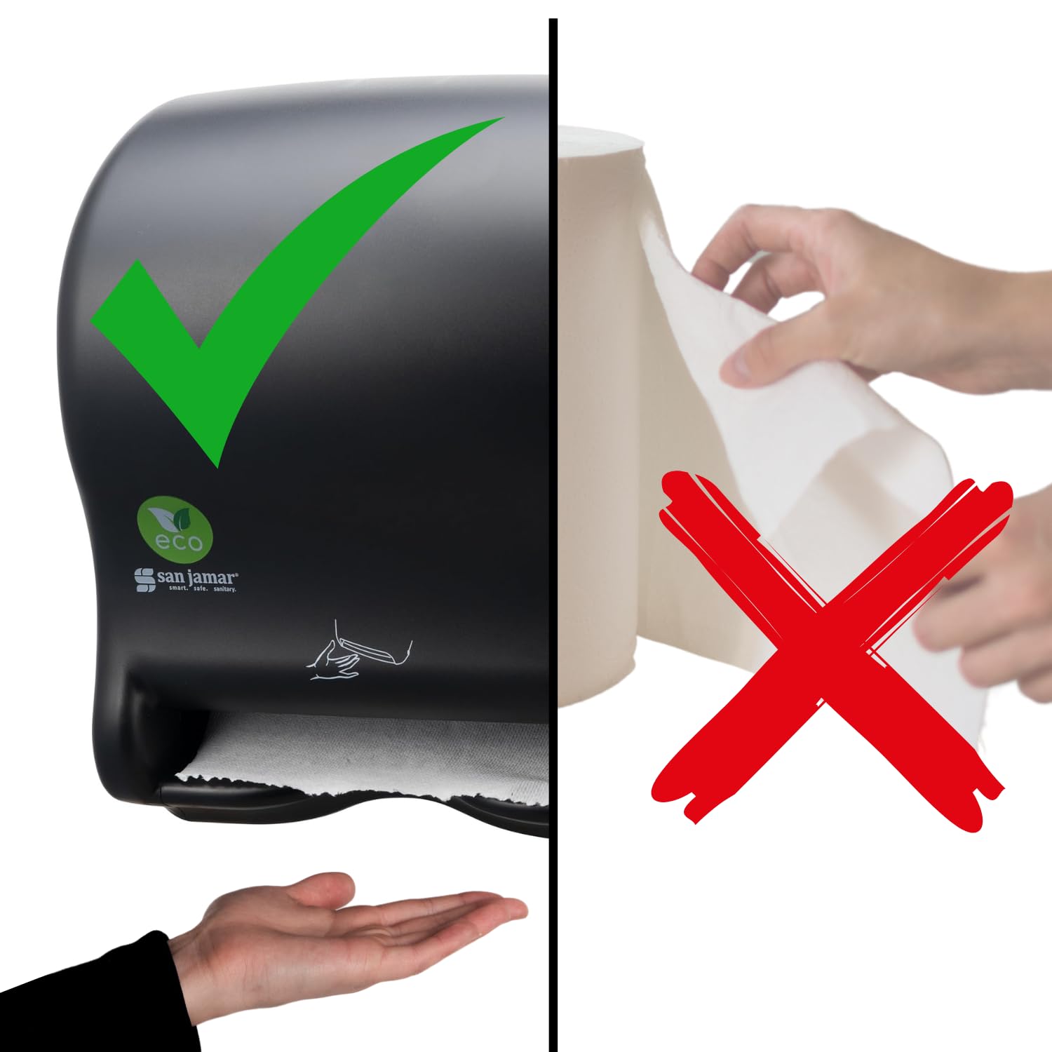 Eco-Friendly Paper Towel Dispenser with Smart Features