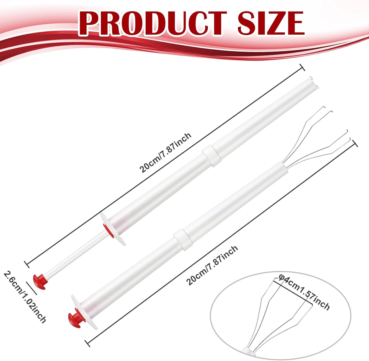 Meekoo Set of 2 Pickle Grabber Tools