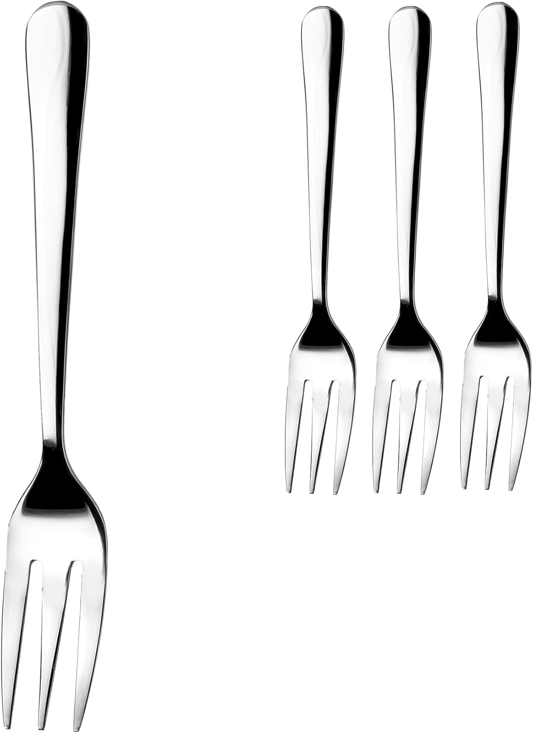 GALICJA Boston 3-Piece Cake Fork Set Design Elegant Langlebiges Material