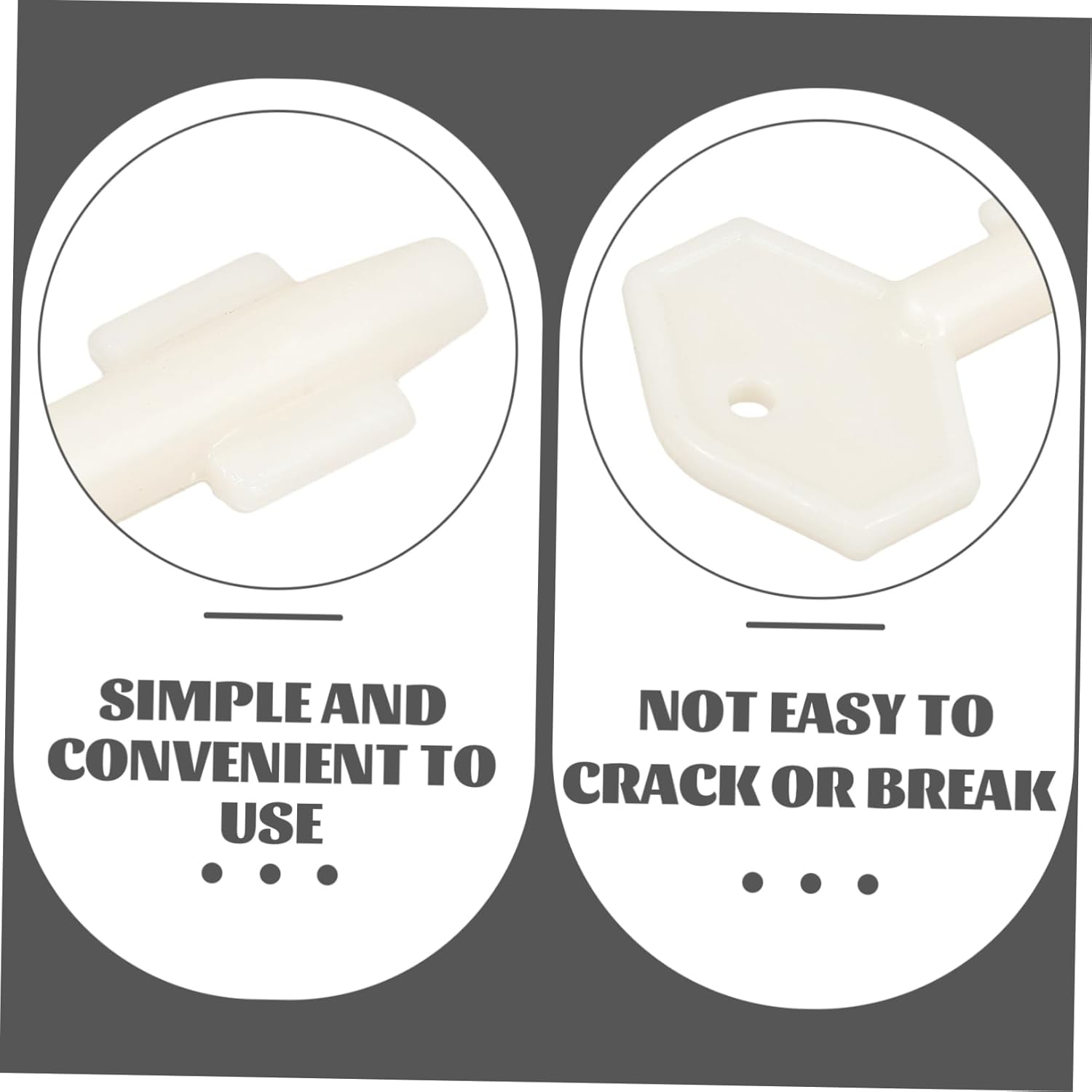 LIFKICH 5-pack Toilet Paper Dispenser Key Commercial Towel Dispenser Key Replacement