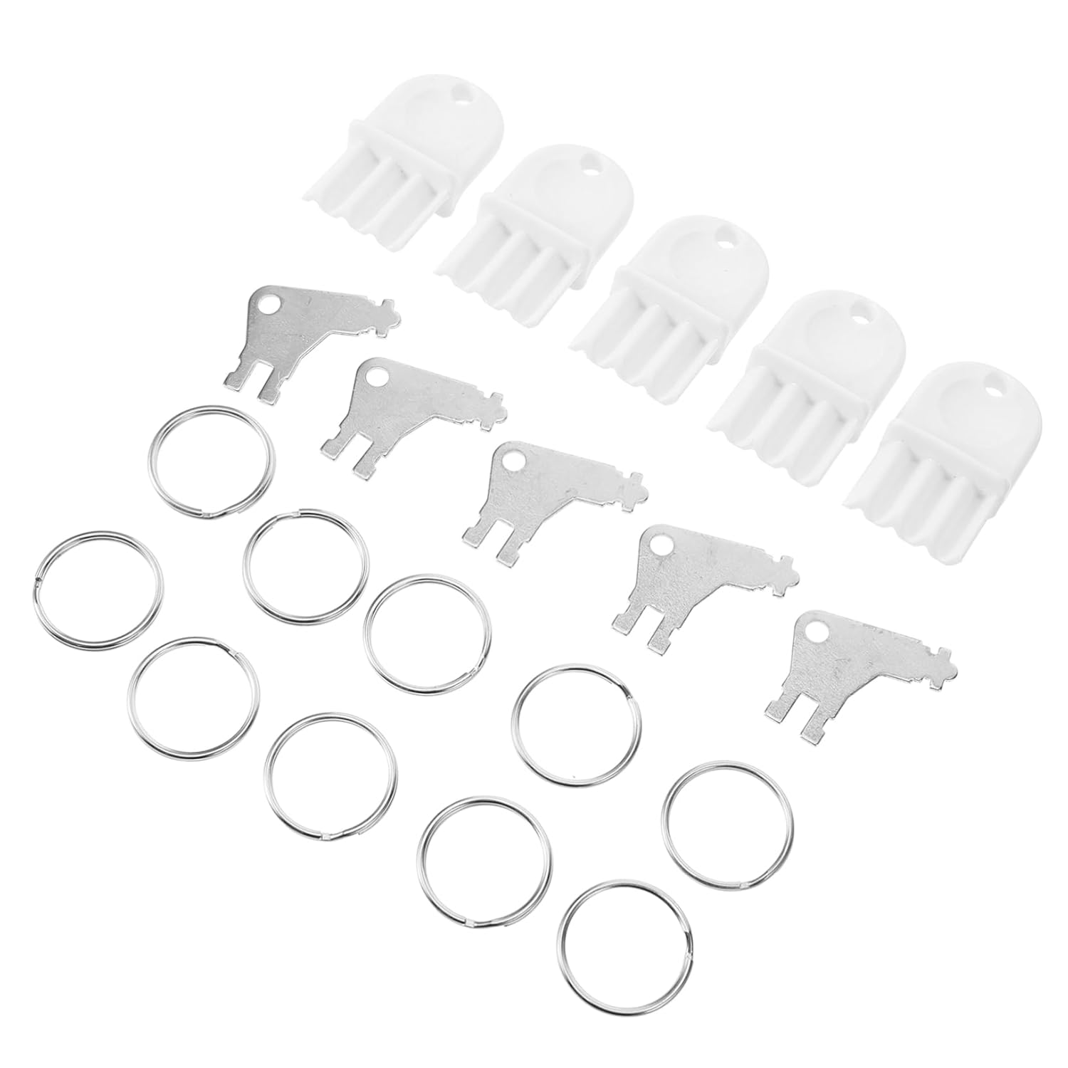 Durable Commercial Dispenser Keys with Rings