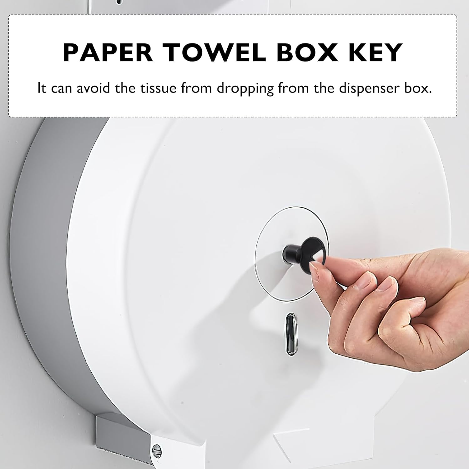 Triangular Replacement Keys for Toilet Paper Dispensers 2 Count